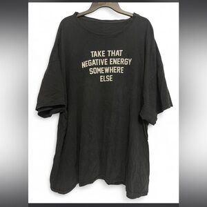 Men’s Black Graphic T shirt 3XL